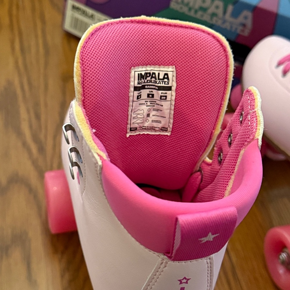 Impala Samira Rollerskates- Wild Pink- Size 8- Like New - Picture 5 of 10